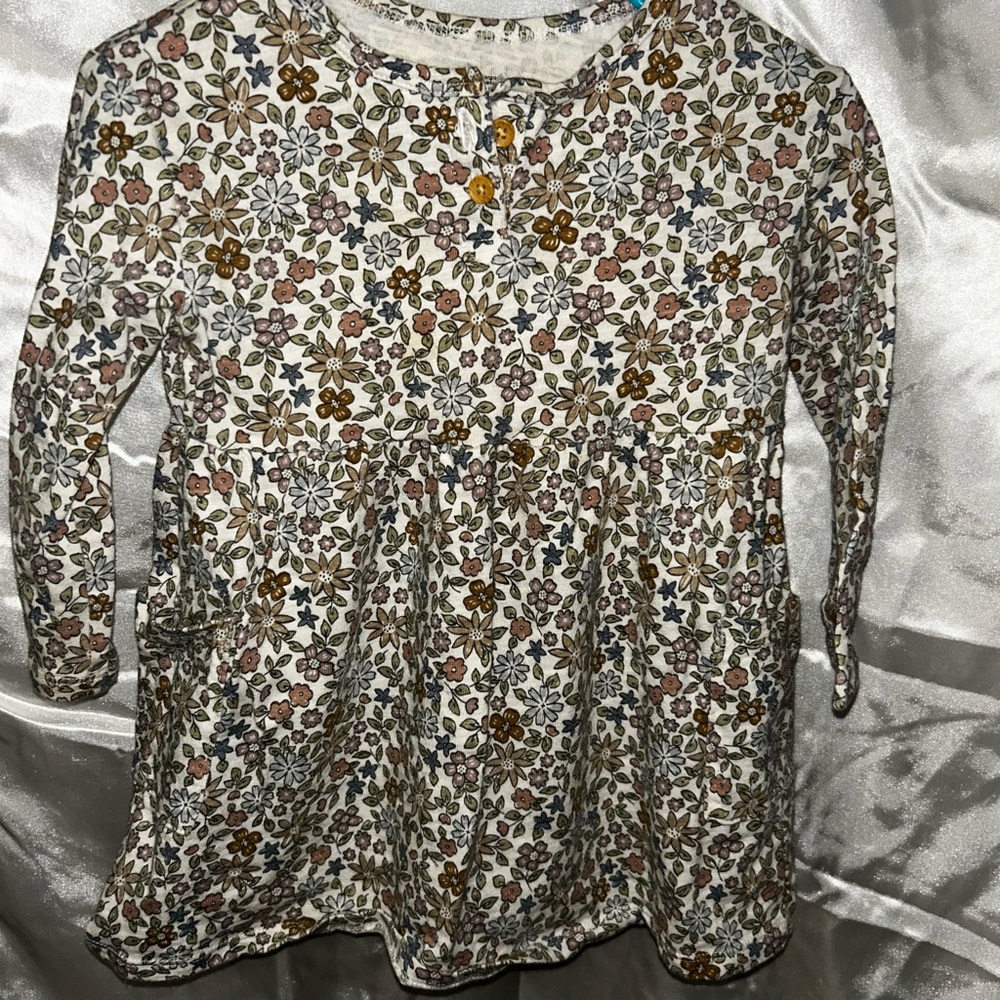 Floral Long Sleeve Dress